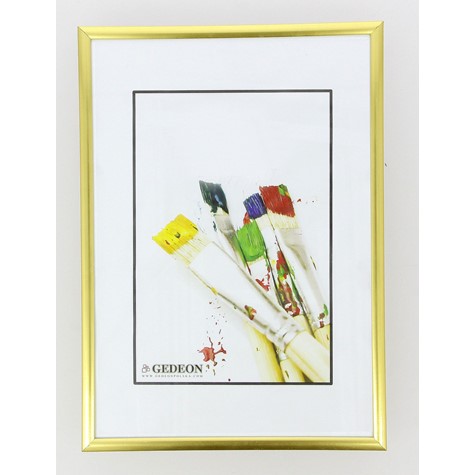 Frame plastic 70x100 BD70100GplxELI gold plexi
