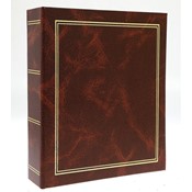 Glue bound pocket album with paper inner sheets 10x15/200 BS46200 CLASSIC BROWN