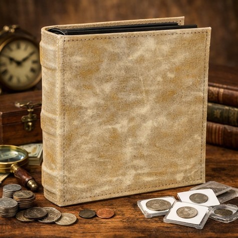 Album na monety bez wkładów foliowych 17x21cm CA21 HERA-1