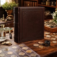 Album na monety bez wkładów foliowych 17x21cm CA21 JOURNAL-3