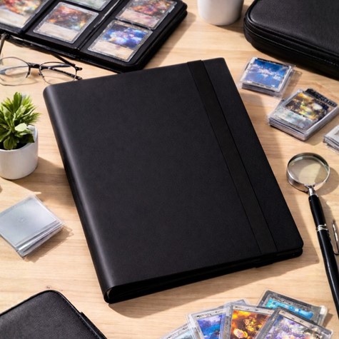 Card collection binder 70x94mm for 160 cards CG160 EXPERT BLACK