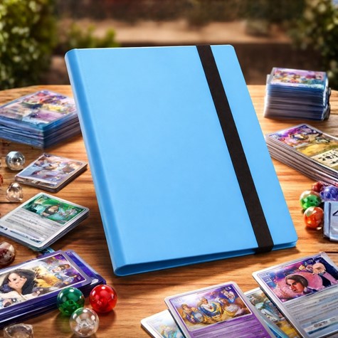Card collection binder 70x94mm for 160 cards CG160 EXPERT SKY
