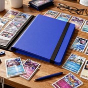 Card collection binder 70x94mm for 360 cards CG360 EXPERT BLUE