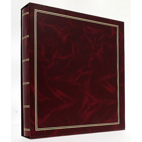 Screw bound pocket album 10x15/500 CR46500 CLASSIC BURGUNDY