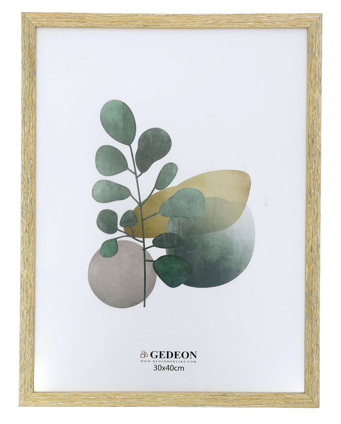Ramka drewniana 30x40 D1330P Rozmiar ramki: 30x40 Materiał ramki: drewniana