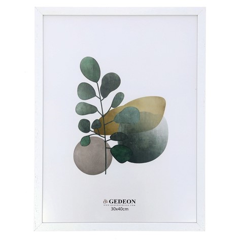 Wooden frame 30x40cm with plexi D1530P (15x9mm)