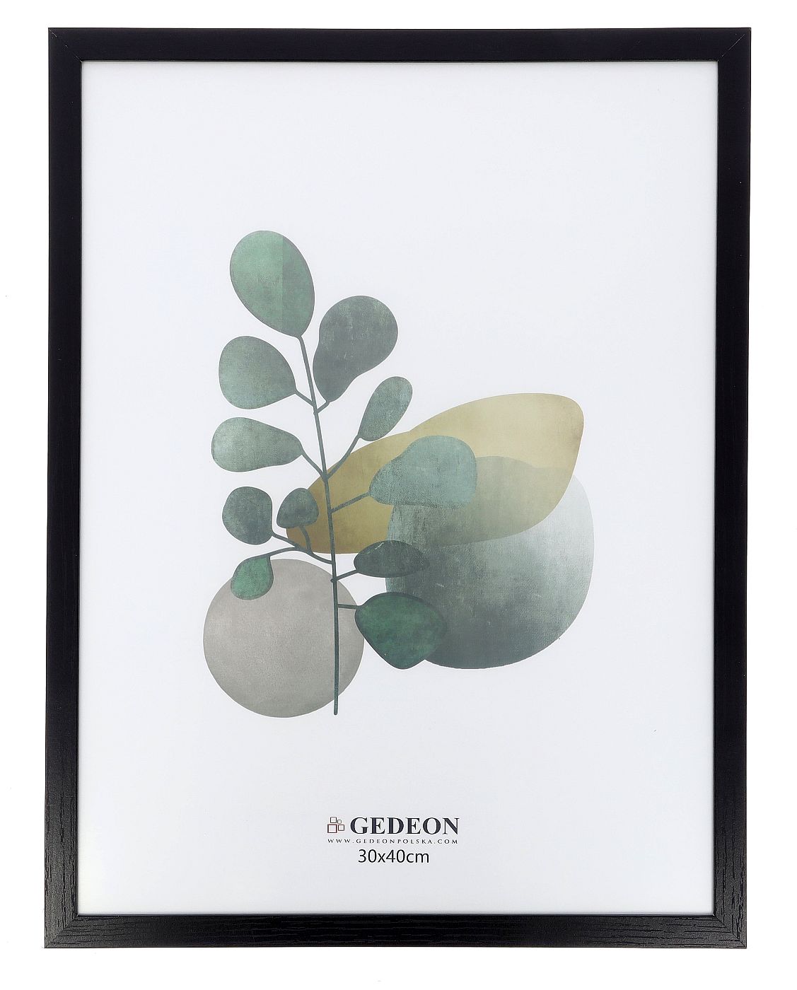 Wooden frame 30x40cm with plexi D1630P (15x9mm)