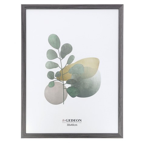 Wooden frame 30x40cm with plexi D1930P (15x9mm)