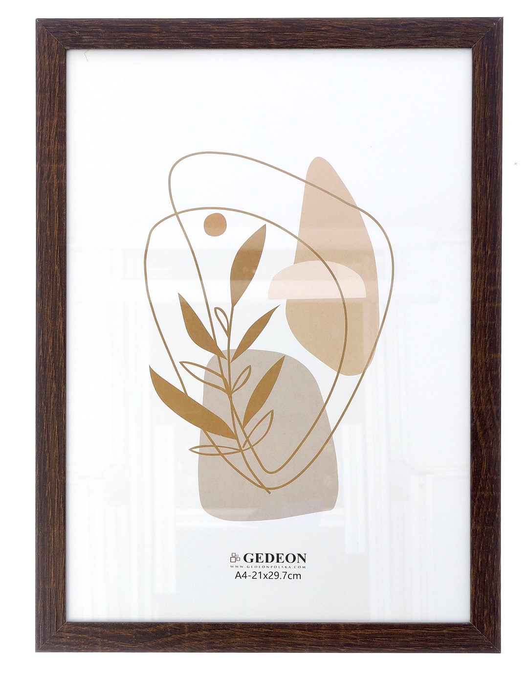 Wooden frame 21x29,7cm D2521 (15x9mm)