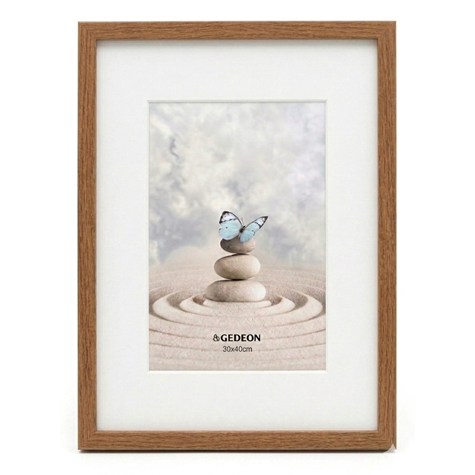 Ramka 30x40cm drewniana z pleksą D2730P (15x9mm)