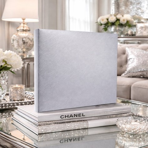 Album tradycyjny szyty 32x24 cm 60 stron DBCH30CLEANSILVER