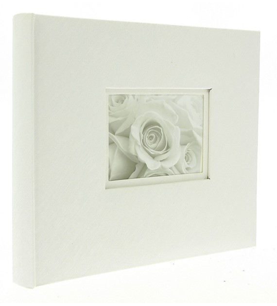 Book bound tradtional album 32x24/60 DBCH30 LOVE WHITE(B)