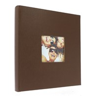 Book bound tradtional album 29x32/60 DBCL30 BASIC BROWN(B)