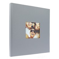 Book bound tradtional album 29x32/60 DBCL30 BASIC GREY(B)