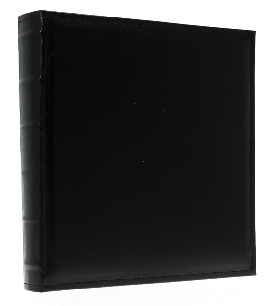 Book bound tradtional album 29x32/60 DBCL30 BLACK