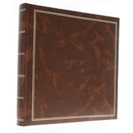 Book bound traditional album 29x32/60 DBCL30 CLASSIC BROWN(B)