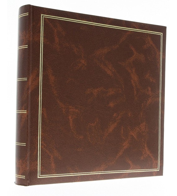 Book bound traditional album 29x32/60 DBCL30 CLASSIC BROWN(B)