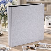 Book bound tradtional album 29x32/60 DBCL30 LINEN ASH(B)