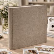 Album tradycyjny szyty 29x32 cm 60 stron DBCL30LINENBEIGE
