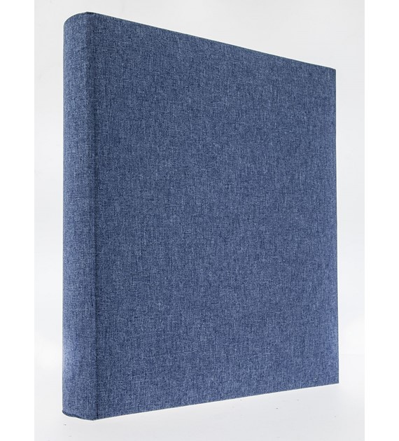 Book bound tradtional album 29x32/60 DBCL30 LINEN BLUE(B)