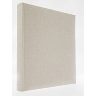 Book bound tradtional album 29x32/60 DBCL30 LINEN CREAM(B)