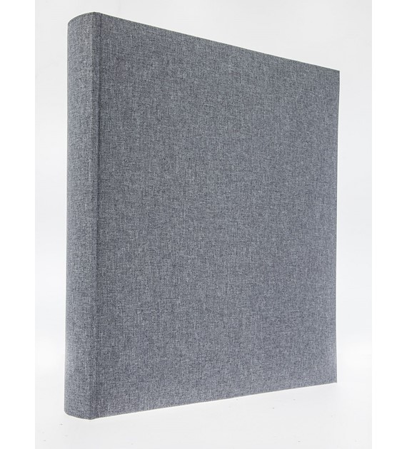 Book bound tradtional album 29x32/60 DBCL30 LINEN GREY(B)