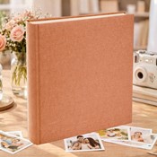 Album tradycyjny szyty 29x32 cm 60 stron DBCL30LINENNUTMEG