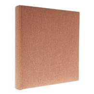 Book bound tradtional album 29x32/60 DBCL30 LINEN NUTMEG(B)
