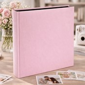 Book bound tradtional album 29x32/60 DBCL30 LINEN PEONY(B)