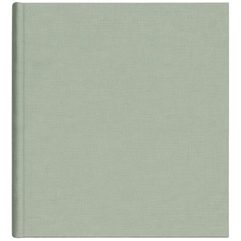 Book bound tradtional album 29x32/60 DBCL30 LINEN SAGE