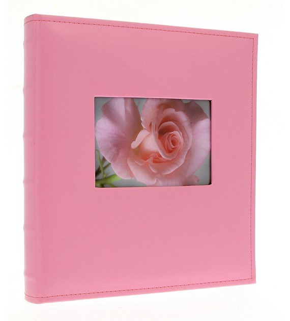 Book bound tradtional album 29x32/60 DBCL30 PINKW