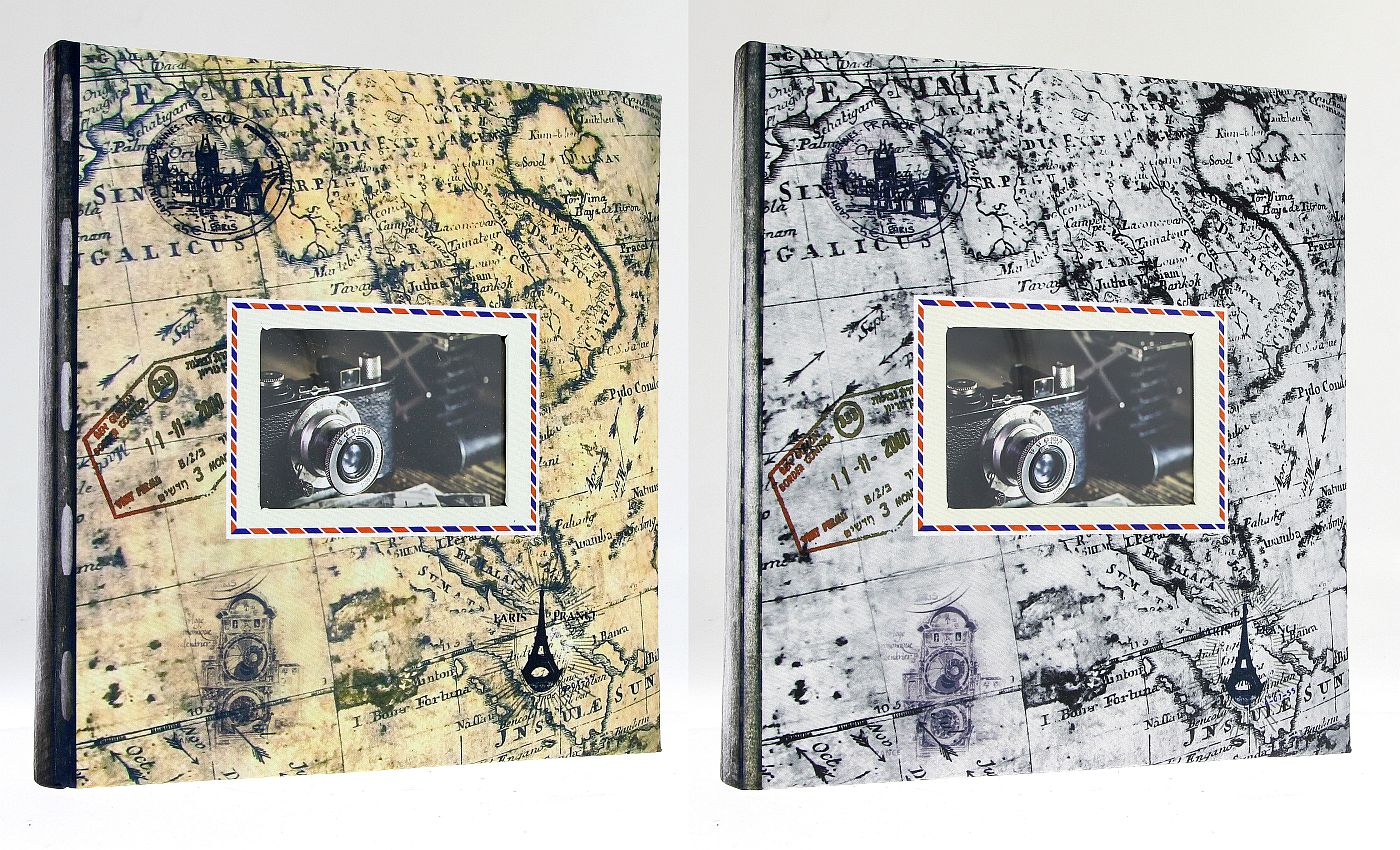 Book bound tradtional album 29x32/60 DBCL30 TRAVEL4