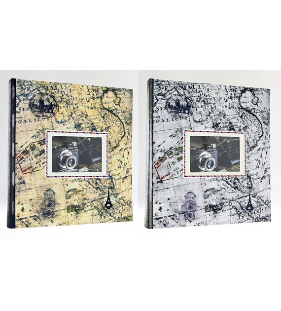 Album tradycyjny szyty DBCL30TRAVEL4B
<br/>Rozmiar stron: 29x32
<br/>Ilość stron: 
<br/>Kolor stron: 