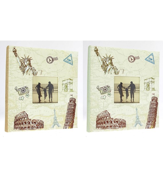 Album tradycyjny szyty DBCL30TRAVEL5B
<br/>Rozmiar stron: 29x32
<br/>Ilość stron: 
<br/>Kolor stron: 