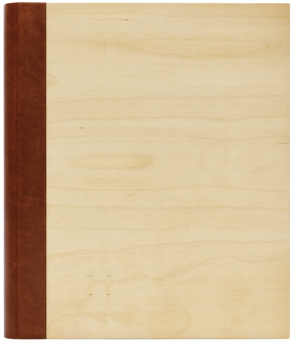 Book bound tradtional album 29x32/60 DBCL30 WOOD BRONZE