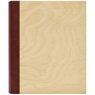 Book bound tradtional album 29x32/60 DBCL30 WOOD BROWN(B)