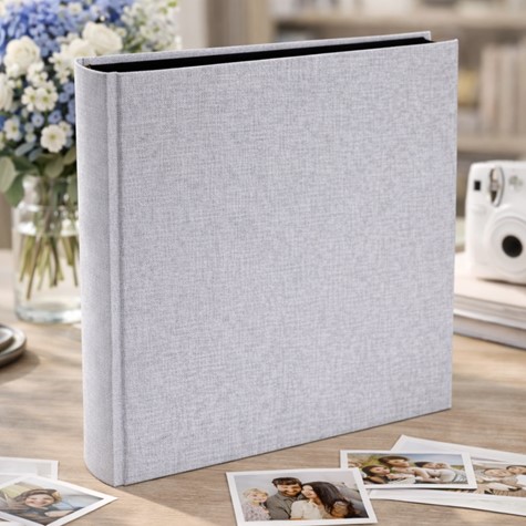 Book bound tradtional album 29x32/100 DBCL50 LINEN ASH(B)