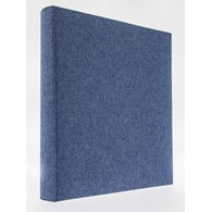 Book bound tradtional album 29x32/100 DBCL50 LINEN BLUE