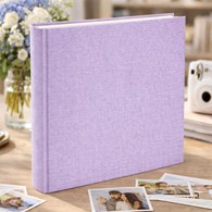Album tradycyjny szyty 29x32 cm 100 stron DBCL50LINENLAVENDER