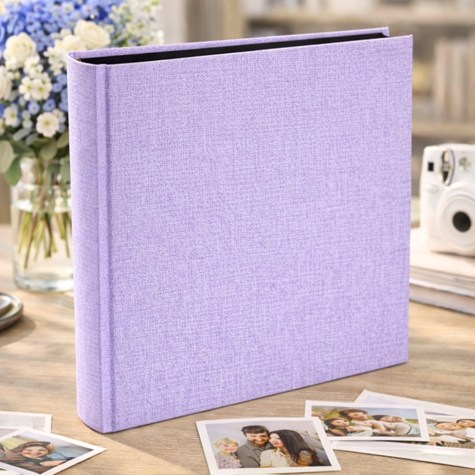 Album tradycyjny szyty 29x32 cm 100 stron DBCL50LINENLAVENDERB