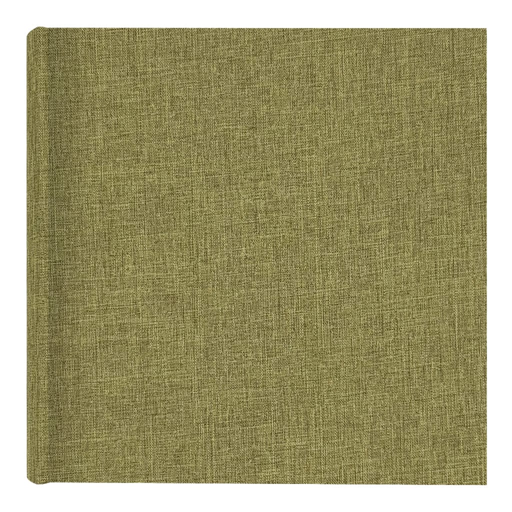 Book bound tradtional album 29x32/100 DBCL50 LINEN OLIVE(B)