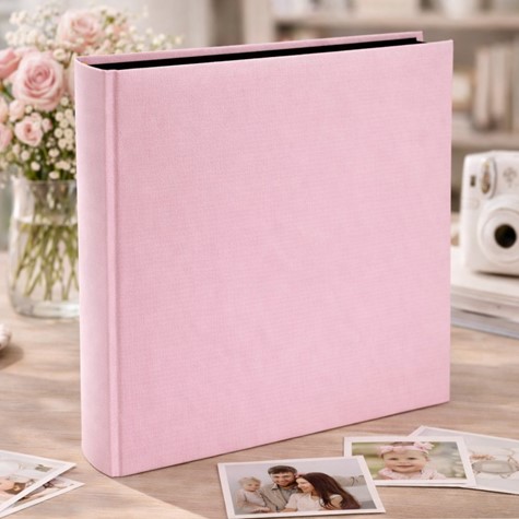 Book bound tradtional album 29x32/100 DBCL50 LINEN PEONY(B)