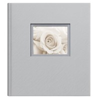 Book bound traditional album 29x32/100 DBCL50 LOVE SILVER