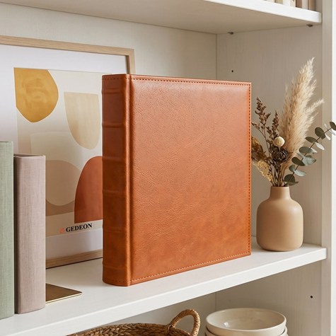Album tradycyjny szyty 29x32 cm 100 stron DBCL50ROYALBROWN