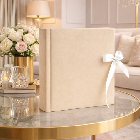 Book bound tradtional album 29x32/100 DBCL50 VELVET HONEY