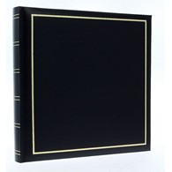 Book bound traditional album 29x29/60 DBCM30 VINYL BLACK