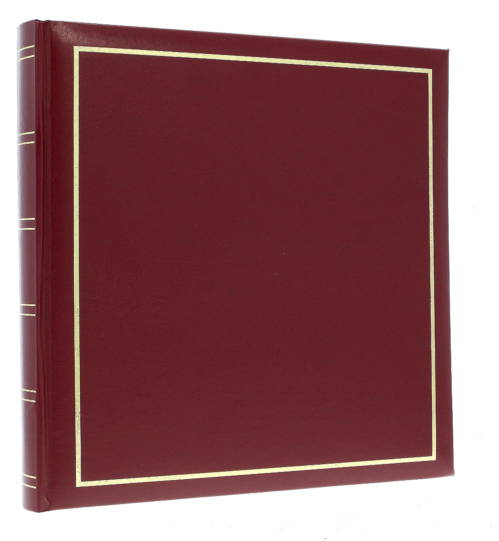 Album tradycyjny szyty DBCM30VINYLBURGUNDY
<br/>Rozmiar stron: 29x29
<br/>Ilość stron: 100
<br/>Kolor stron: biały