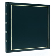 Book bound traditional album 29x29/60 DBCM30 VINYL GREEN