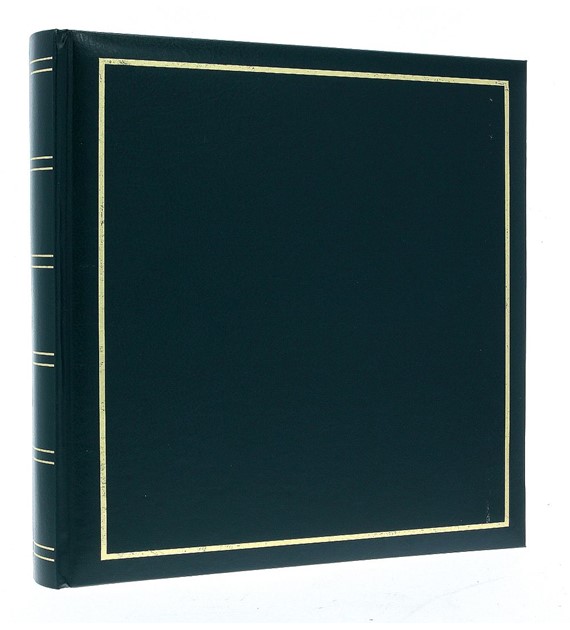 Book bound traditional album 29x29/60 DBCM30 VINYL GREEN