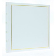 Book bound traditional album 29x29/60 DBCL30 VINYL WHITE